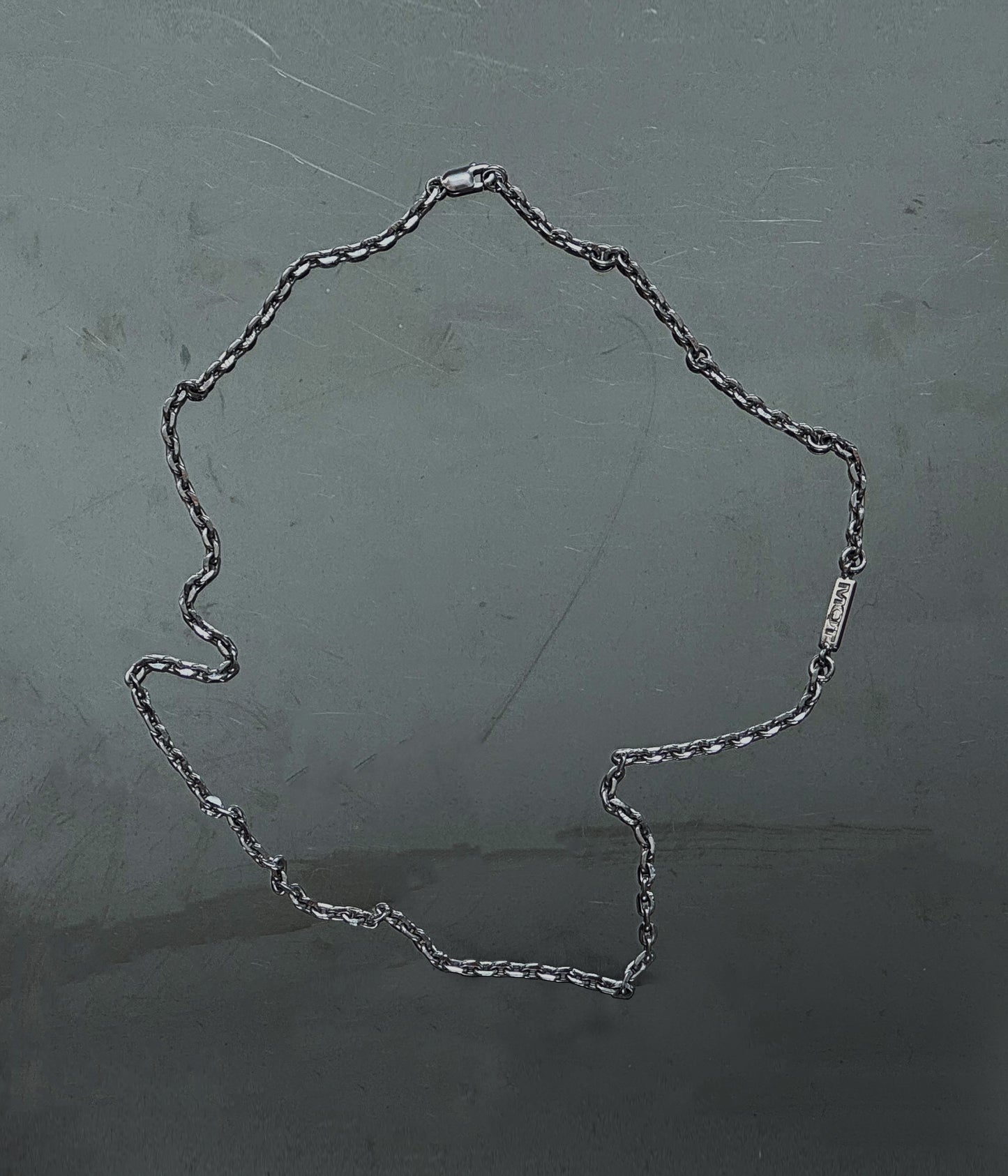 MQT Diamond cut trace chain - Silver